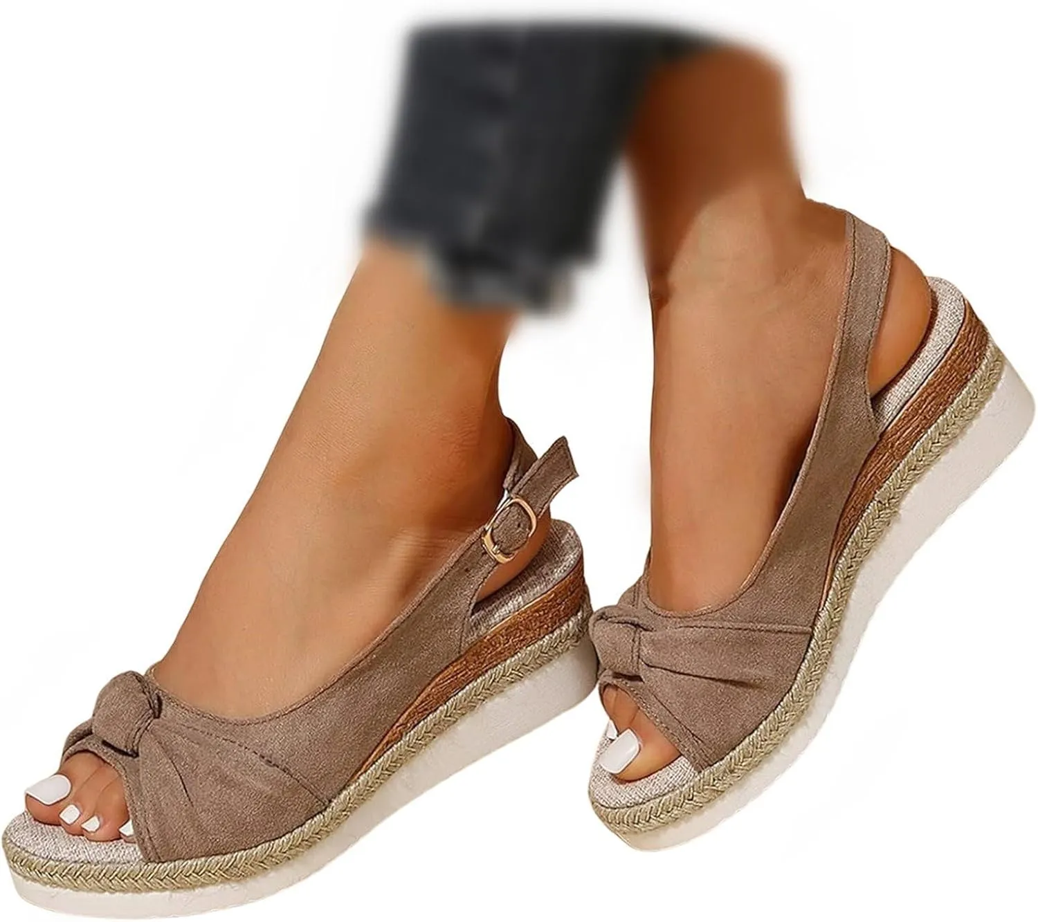 Orthopedic Sandals for Women 2025 Trendy Wedge Platform Espadrilles Summer Dressy Arch Support Walking Beach Sandals
