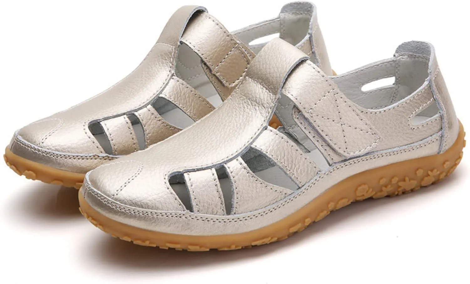 Orthopedic Sandals for Women Arch Support Summer Gladiator Sandals Closed Toe Hollow Sandal Comfort Soft Cushion Shoes