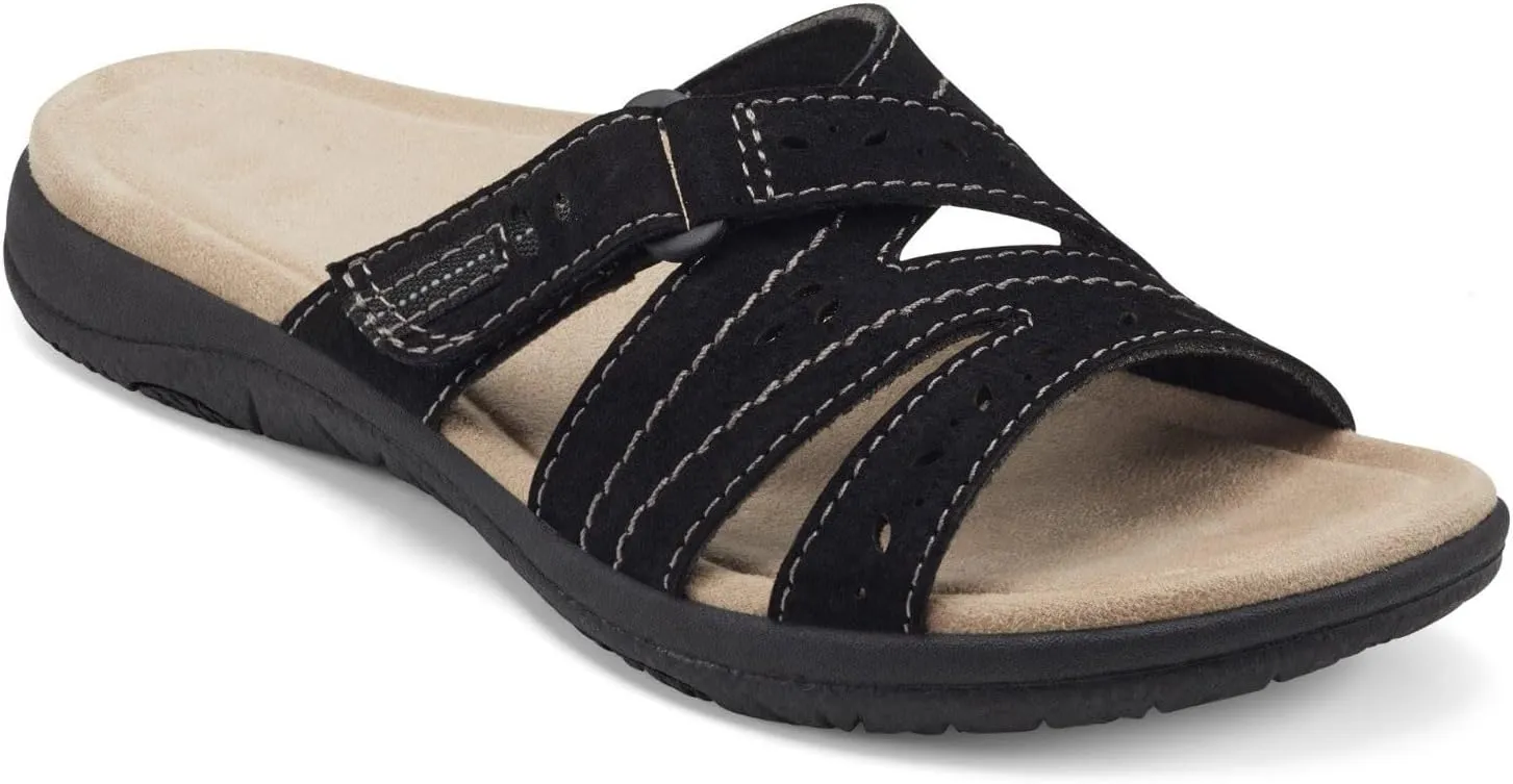 Orthopedic Sandals for Women Comfortable Slides Summer Walking Plantar Fasciitis Sandals with Arch Support Orthotic Sandals