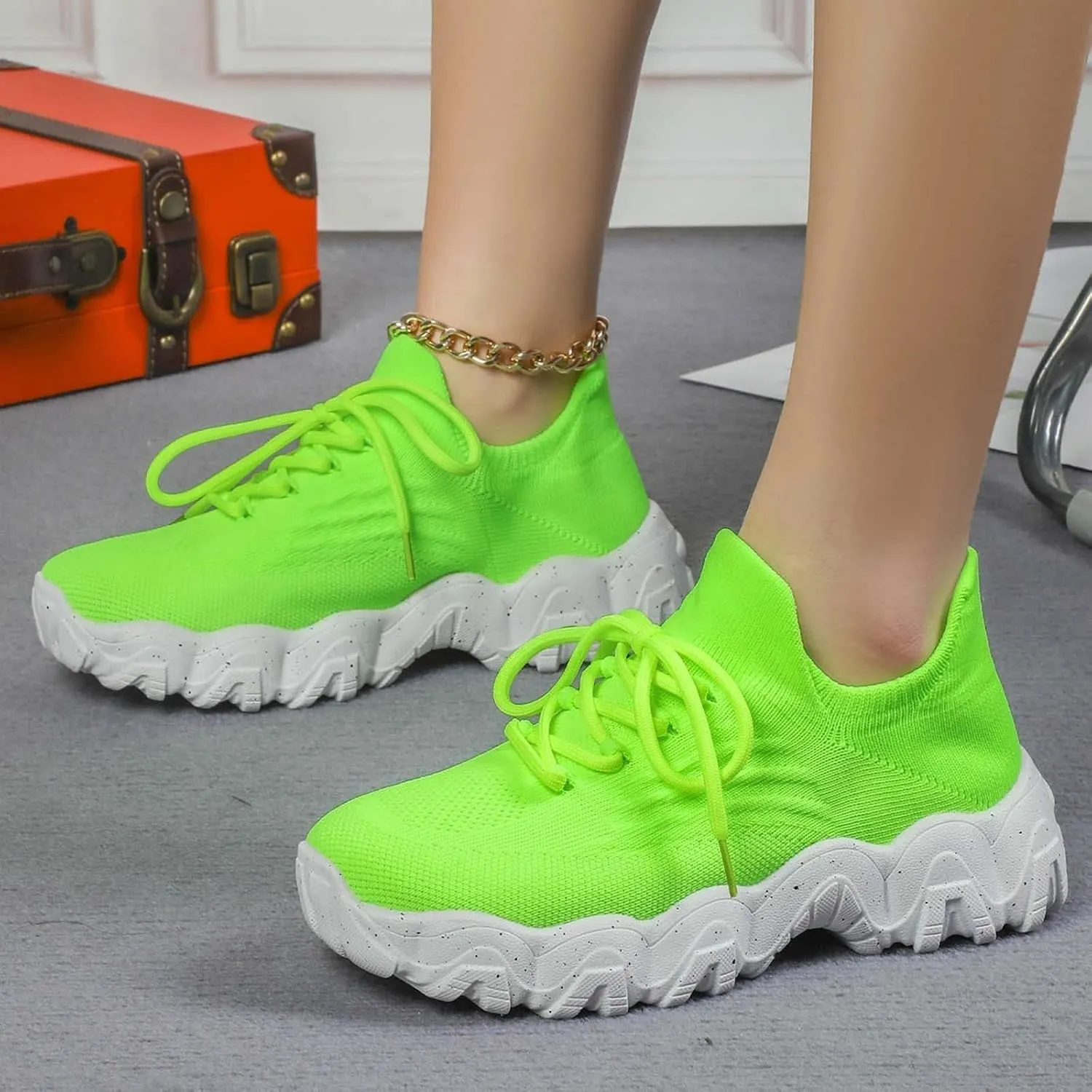Orthopedic Shoes for Women Men,Arch Support Ortho Pro Shoes,Comfort Wear Orthowear Shoe,Lightweight Breathable Woven Mesh Orthopedic Sneakers,Non-Slip Tennis Walking Running Sneakers Footwear