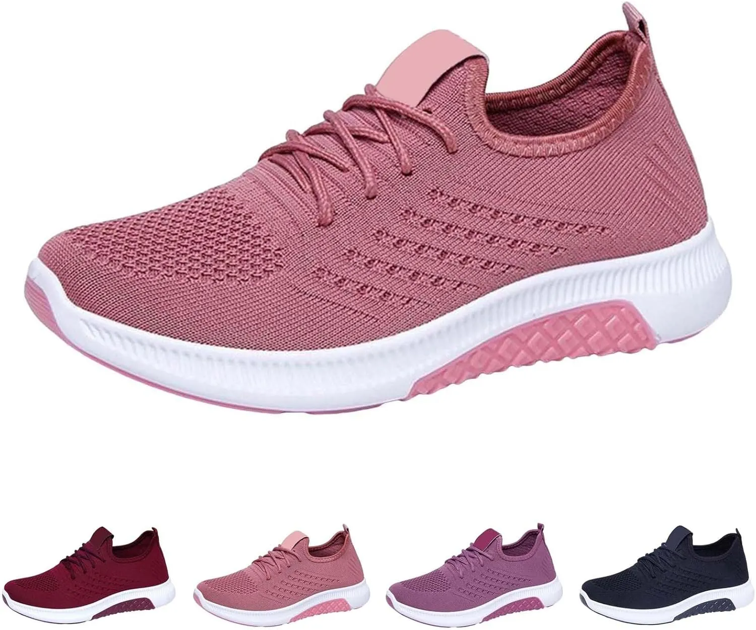 Orthoture Womens Shoes Soft Memory Foam Sole Breathable Mesh Sneakers Summer Comfortable Walking Running Sneaker
