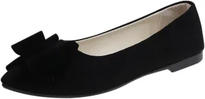 Padgene Women's Casual Ballet Flats, Ladies Ballerina Flats Girls Fashionable Ballet Pumps Dolly Shoes Womens Stylish Comfy Office Driving Flat Shoes Slip On Loafers