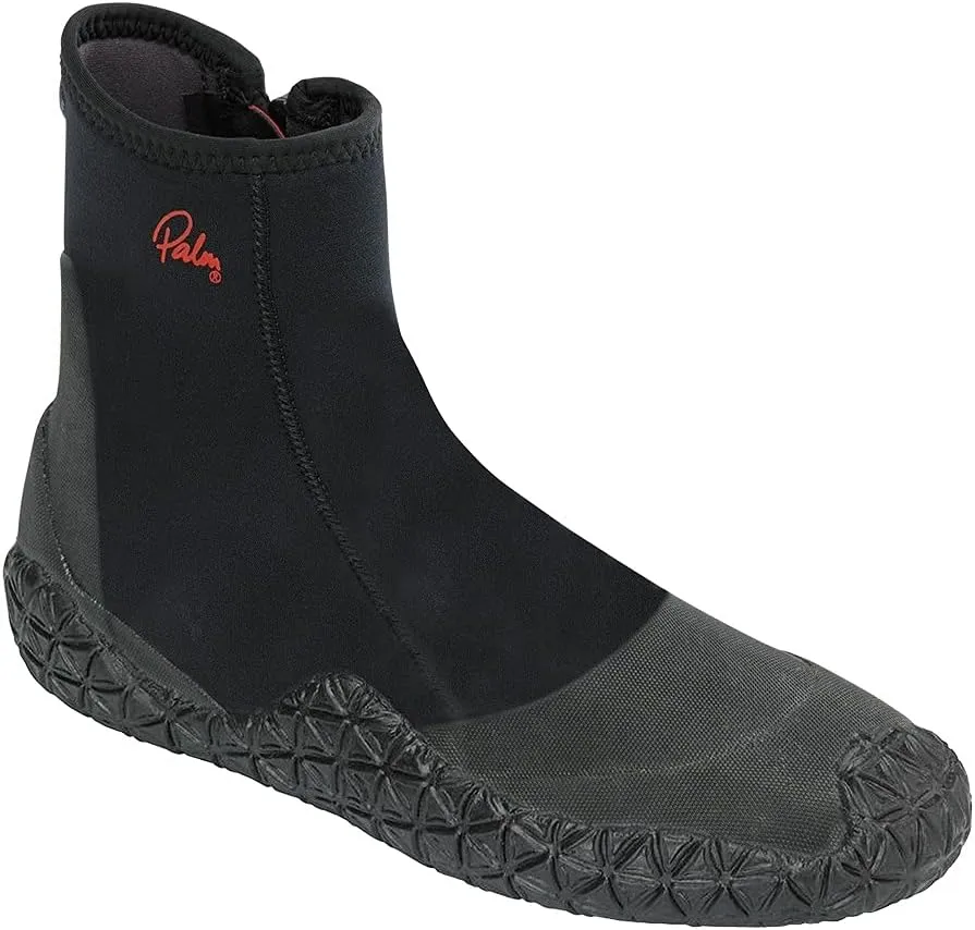 Palm Kayak or Kayaking - Centre 5mm Kayak Wetsuit Boot Boots - Black - Unisex - Boots for Rafting and Canyoning Operators