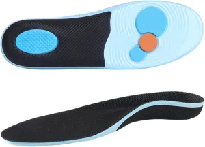 Plantar Fasciitis Relief Insoles for Women Men, Comfort Arch Support Orthotic Shoe Inserts for Foot Pain Shock Absorbing Shoe Insoles (Mens 8-8.5/ Womens 10-10.5)