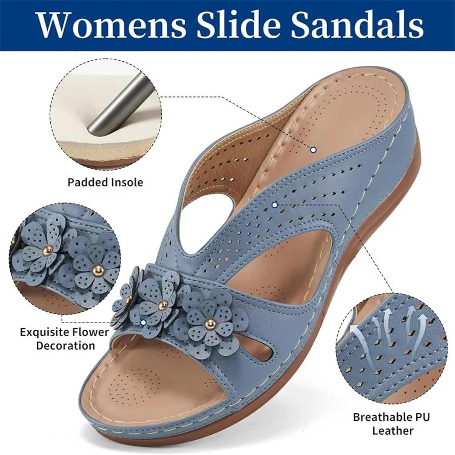 Platform Sandals for Women Womens Summer Shoes and Sandals Women's Platform Sandals Wedge Open Toe Sandals