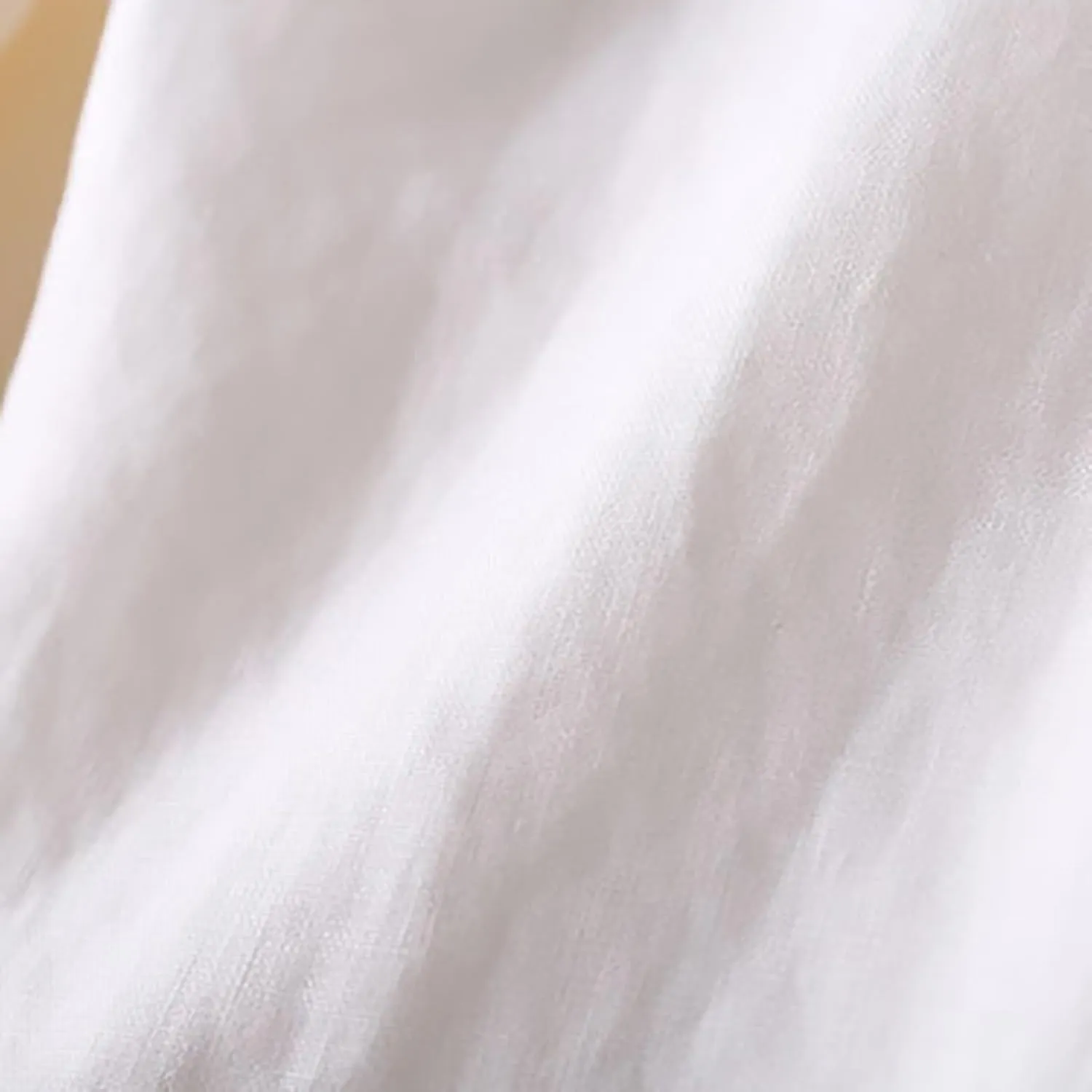 Plus Size Linen Pants Striped Linen Pants High Waist Loose Slit Cropped Pants with Pockets Linen Outfit Women Summer