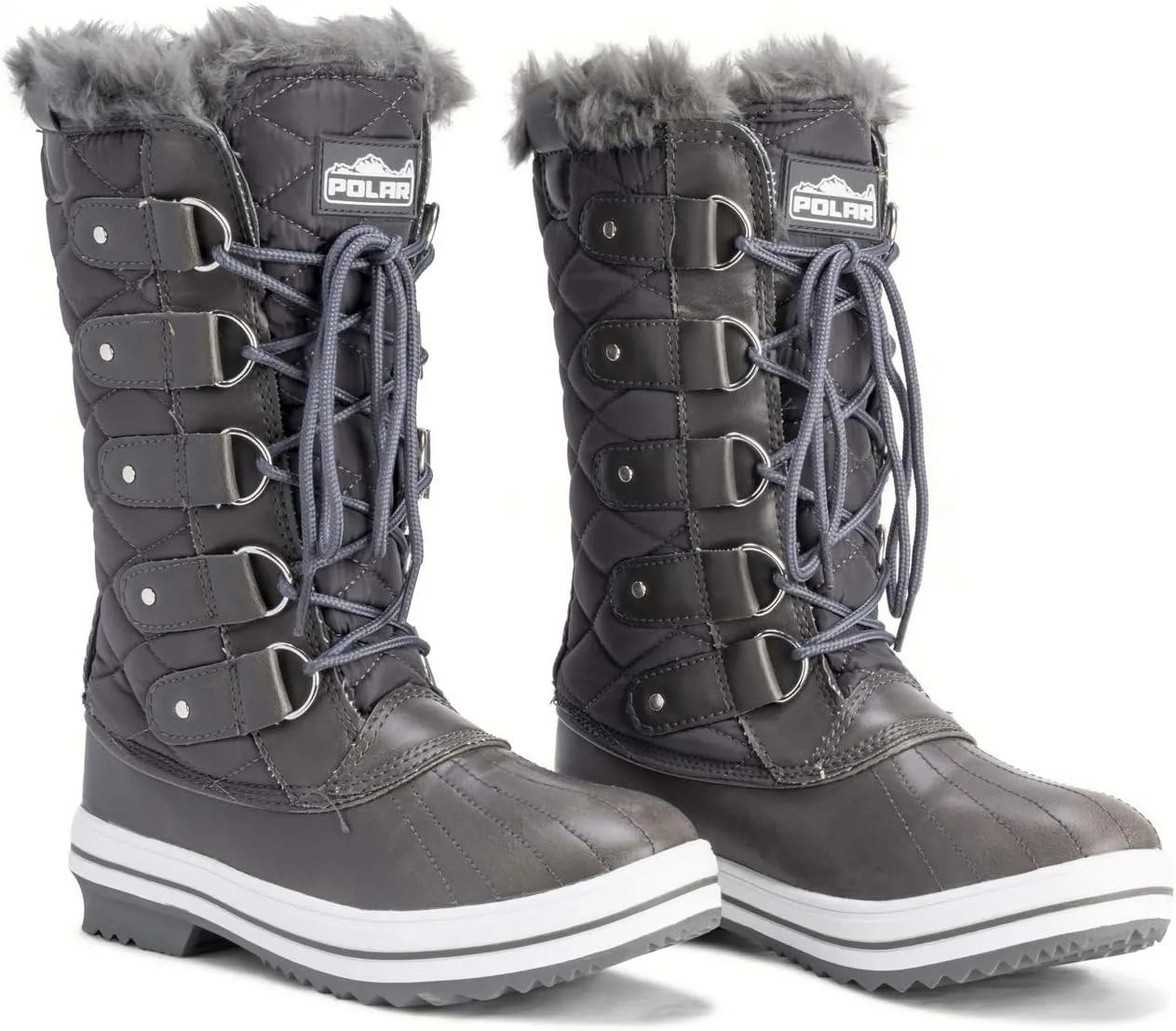 Polar Women's Nylon Tall Winter Snow Boot