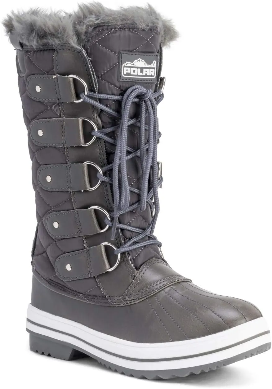 Polar Women's Nylon Tall Winter Snow Boot