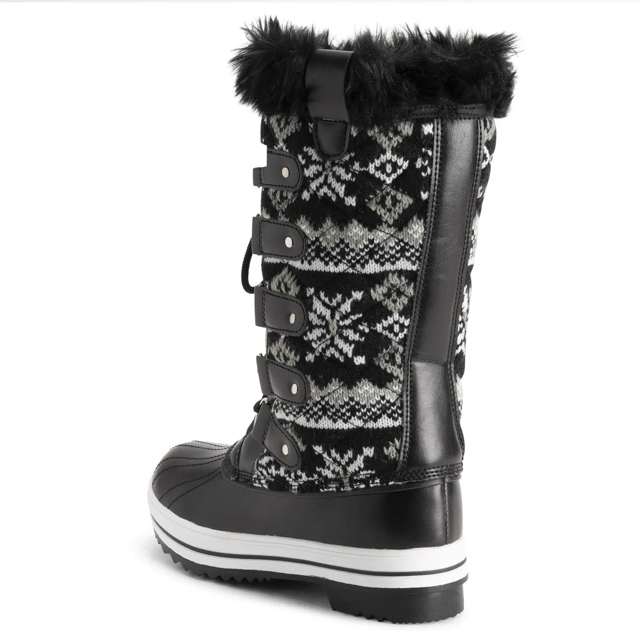 Polar Women's Nylon Tall Winter Snow Boot