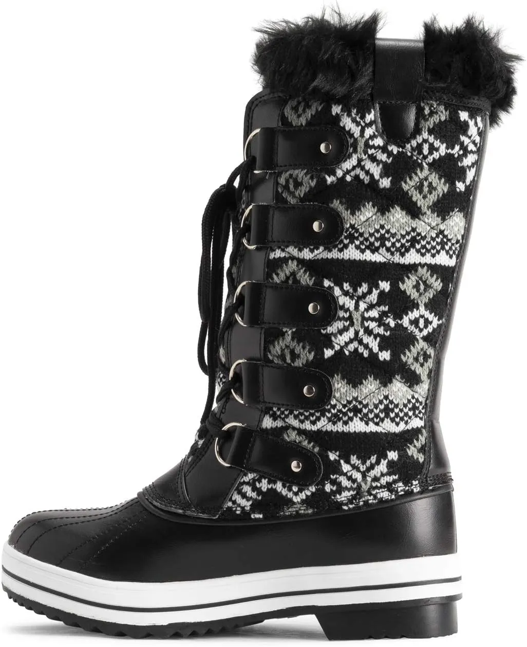 Polar Women's Nylon Tall Winter Snow Boot