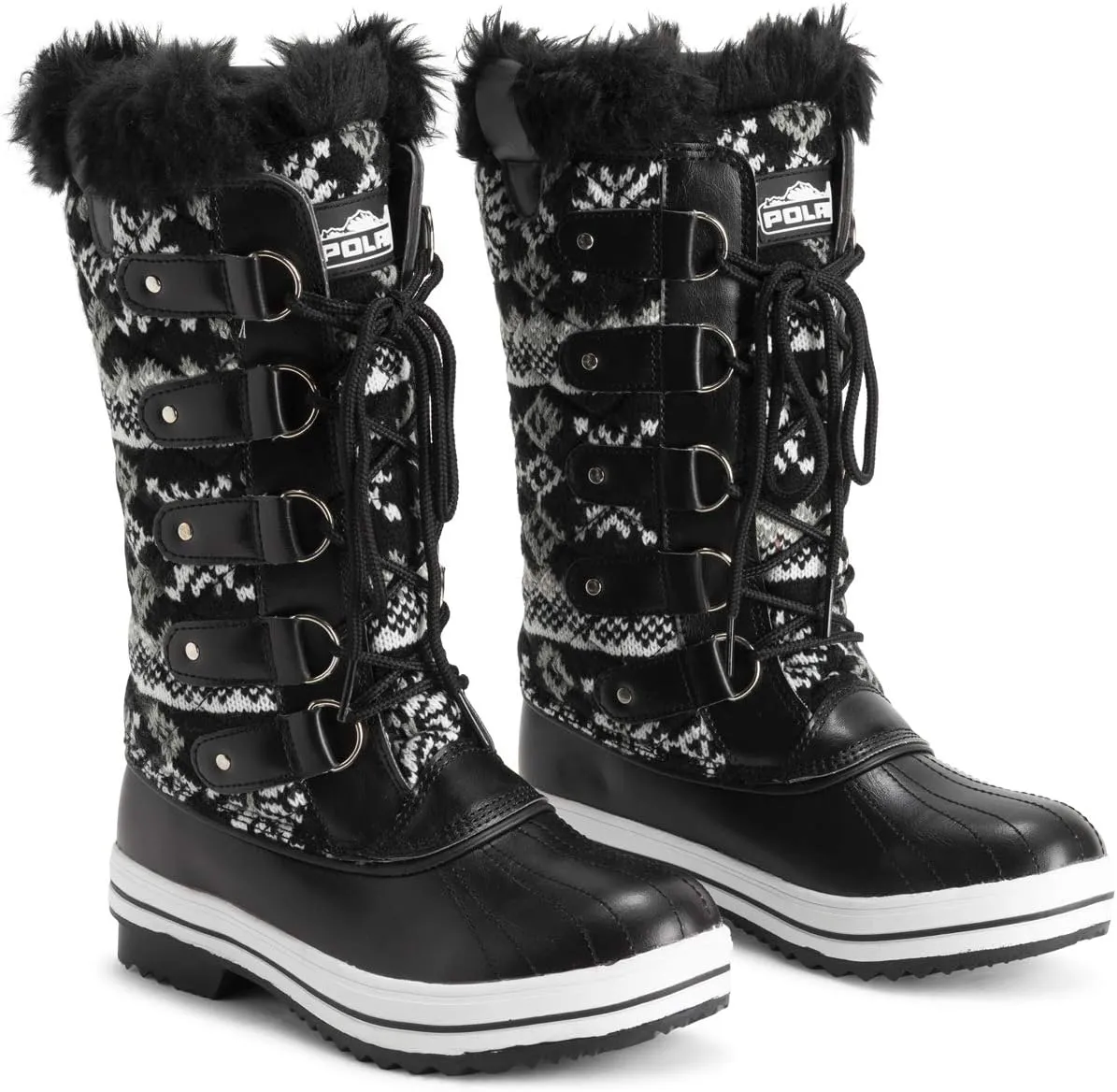 Polar Women's Nylon Tall Winter Snow Boot