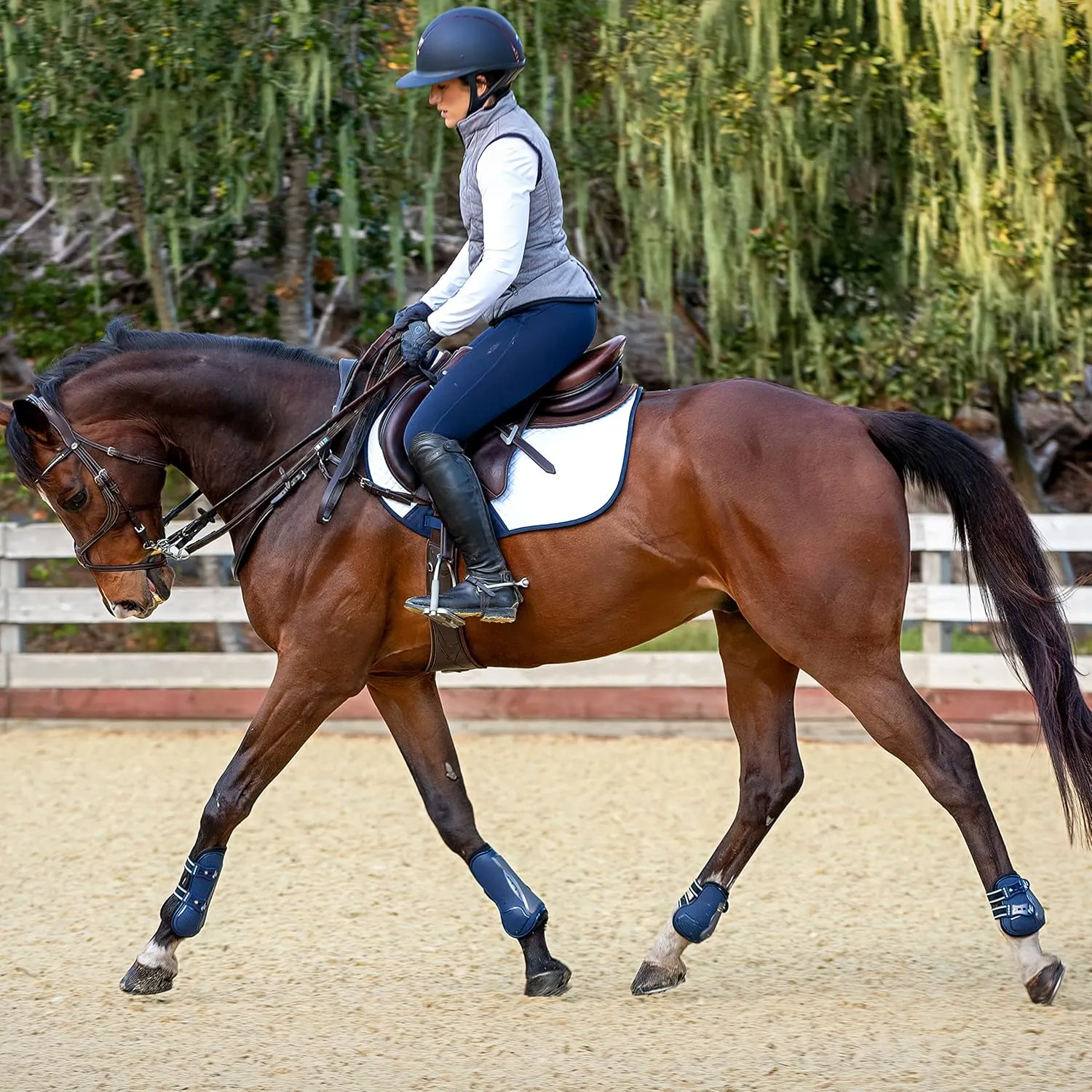 Professional's Choice Pro Performance Show Jump Boots | Hind Rear Pair | Universal Size | TPU or Standard Fastener