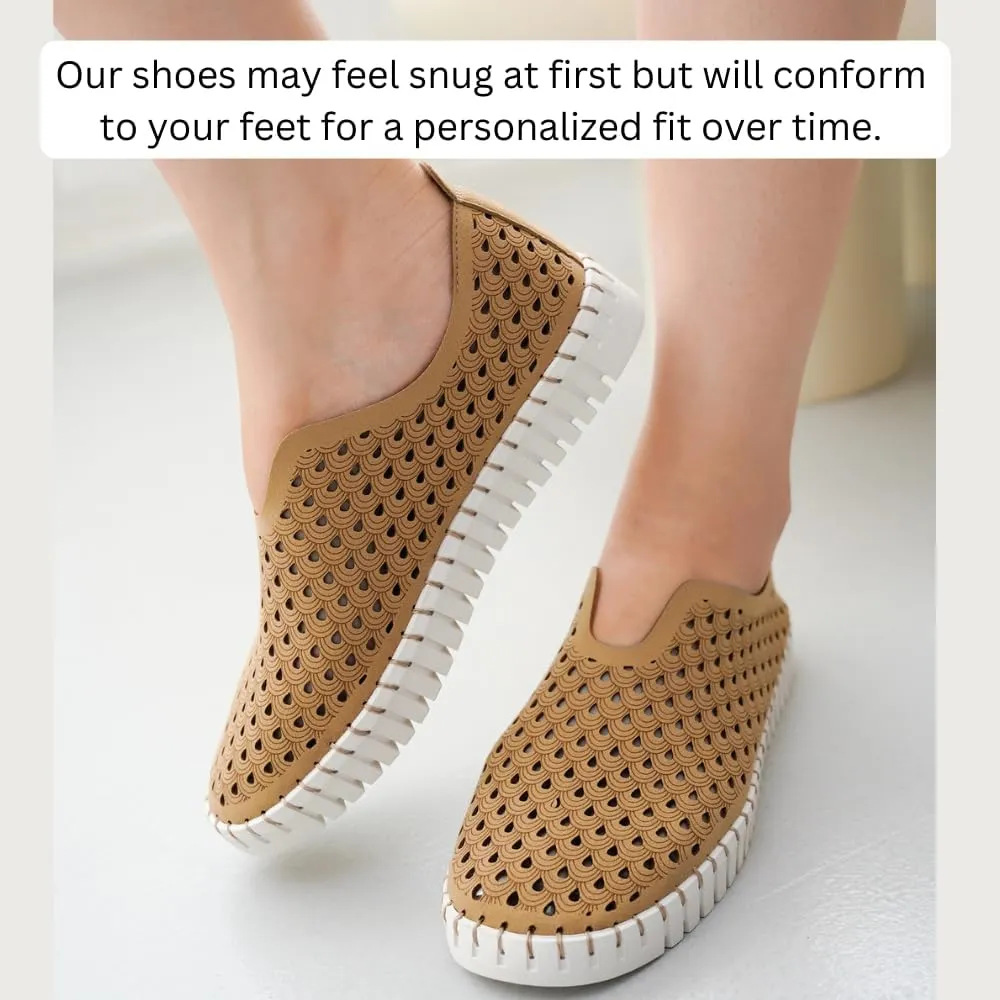Project Cloud Womens Shoes – Lightweight Summer Loafers for Women with Memory Foam Insole – Stylish & Comfortable Womens Loafers - Perfect Spring Shoes for Women 2025 (Lily)