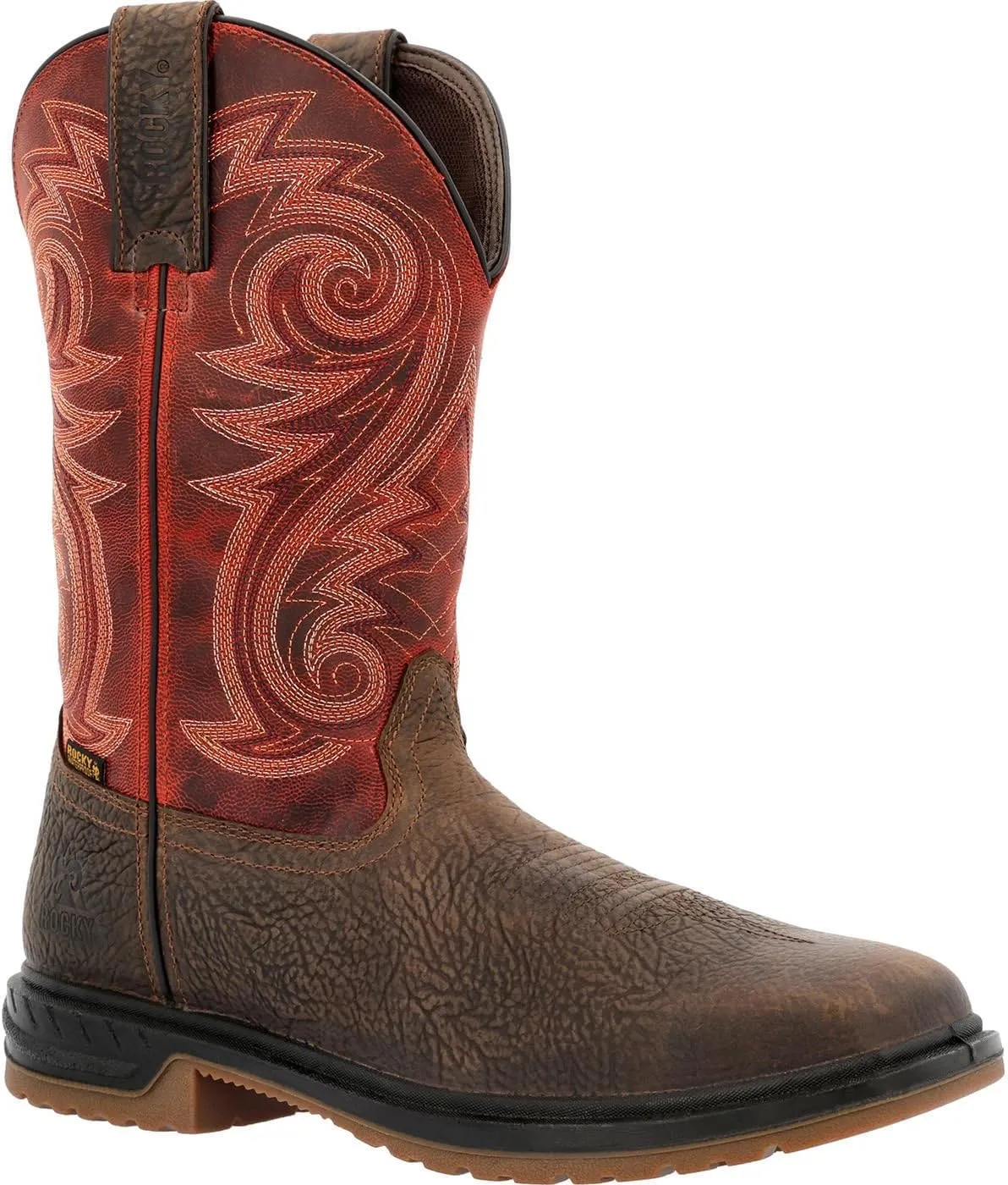 ROCKY Worksmart Composite Toe Waterproof Western Boot