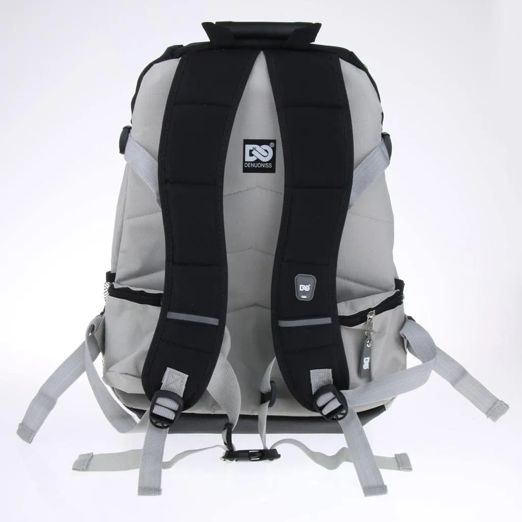Roller Inline Skates Backpack Skating Shoes Boots Storage Bag for Helmet,Knee Elbow and Wrist Protection Pads