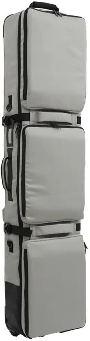 Roller Snowboard Bag with Wheels Fully Padded Snowboard Bag with Wheels Double Rolling Ski Bag Foldable Wheeled Ski Bag for Single Ski or 2 Sets Skis Perfect for Travel