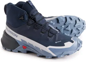 Salomon Cross Hike Mid GTX 2 for Women (Carbon/Flint Stone, US Footwear Size System, Adult, Women, Numeric, Medium, 7.5)