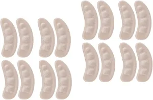 Sets Non-Slip Heel Stickers for High Heels Anti-Friction Pads for Shoes No Odor Comfortable Breathable Protect Your Feet Pairs