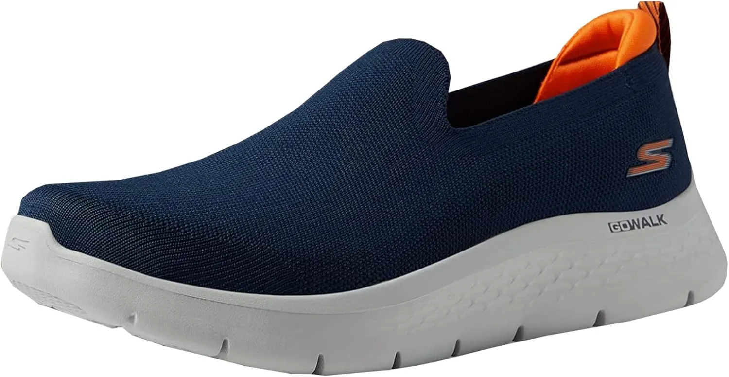 Skechers Men's Gowalk Flex - Rightful Athletic Slip-on Casual Walking Shoe with Air Cooled Foam Sneaker