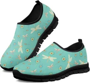 Slip On Walking Shoes Non Slip Breathable Workout Shoes Lightweight Gym Sneakers for Women