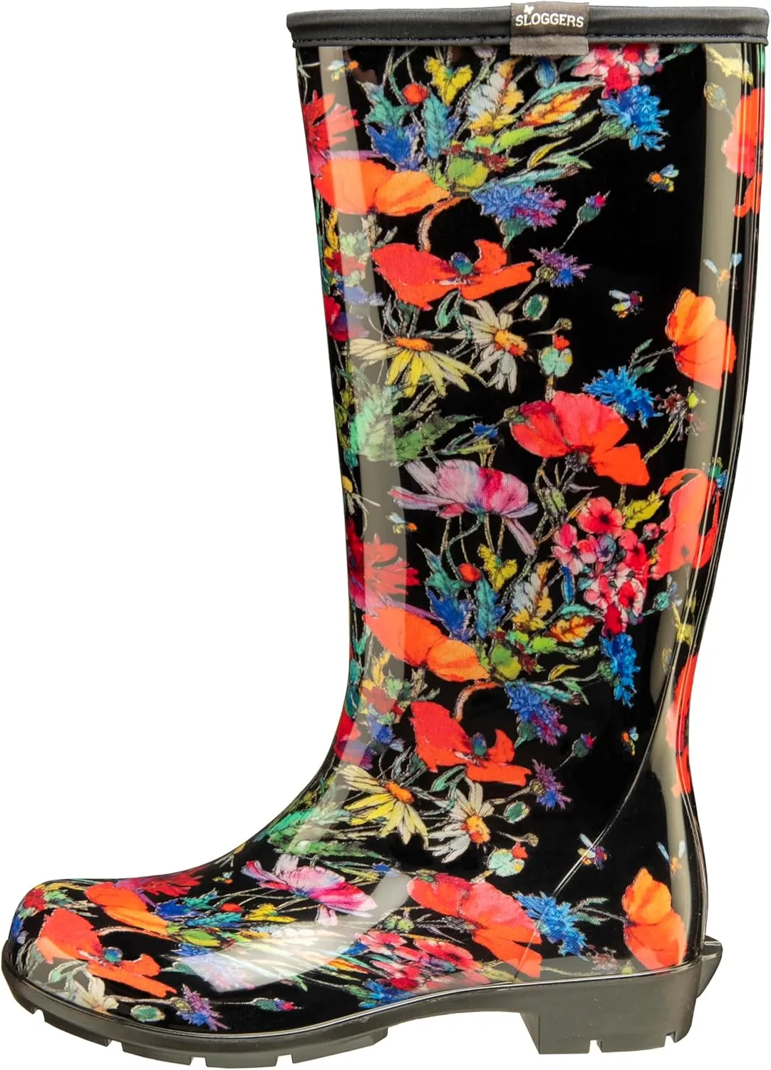 Sloggers Stride Women's 14" Fashion Rain Boot with Comfort Insoles