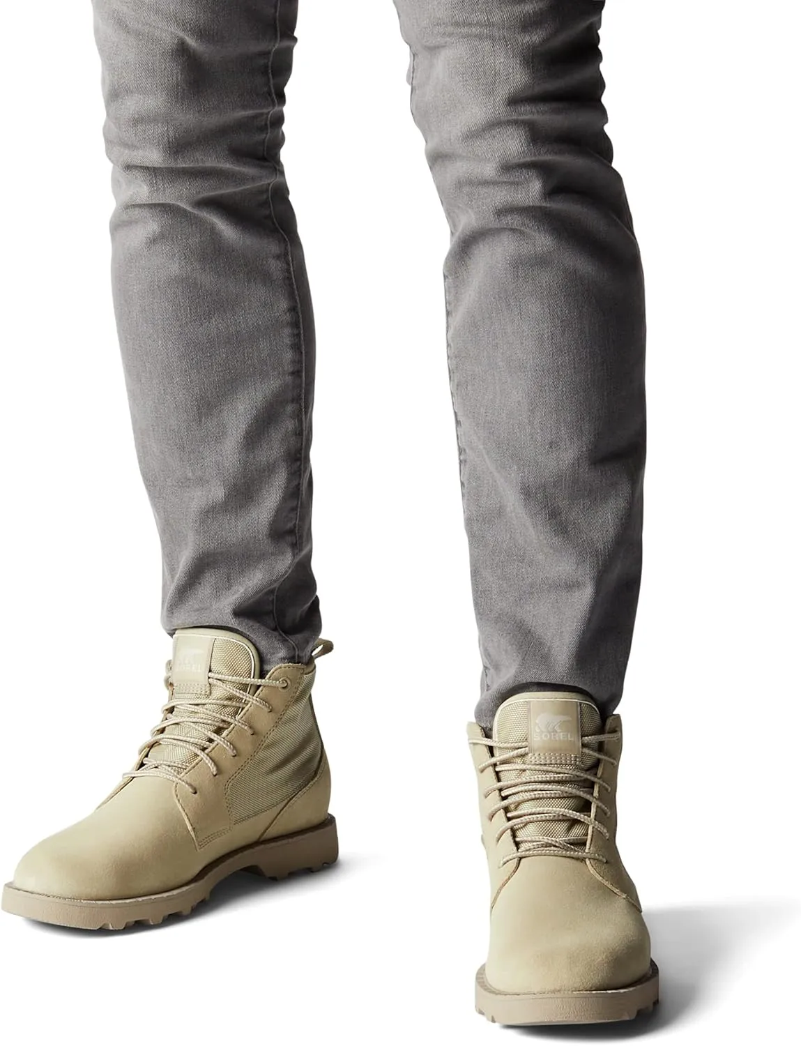 Sorel Men's Caribou Mod Chukka WP Boot — Waterproof Suede & Nylon Rain Boots