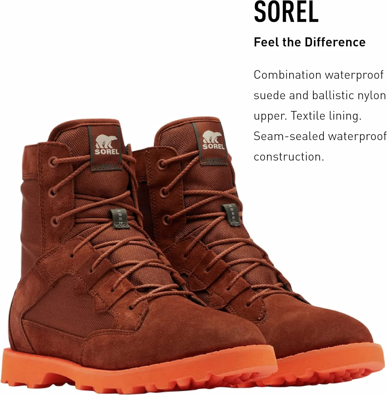 Sorel Men's Caribou OTM WP Boot — Waterproof Leather Rain Boots