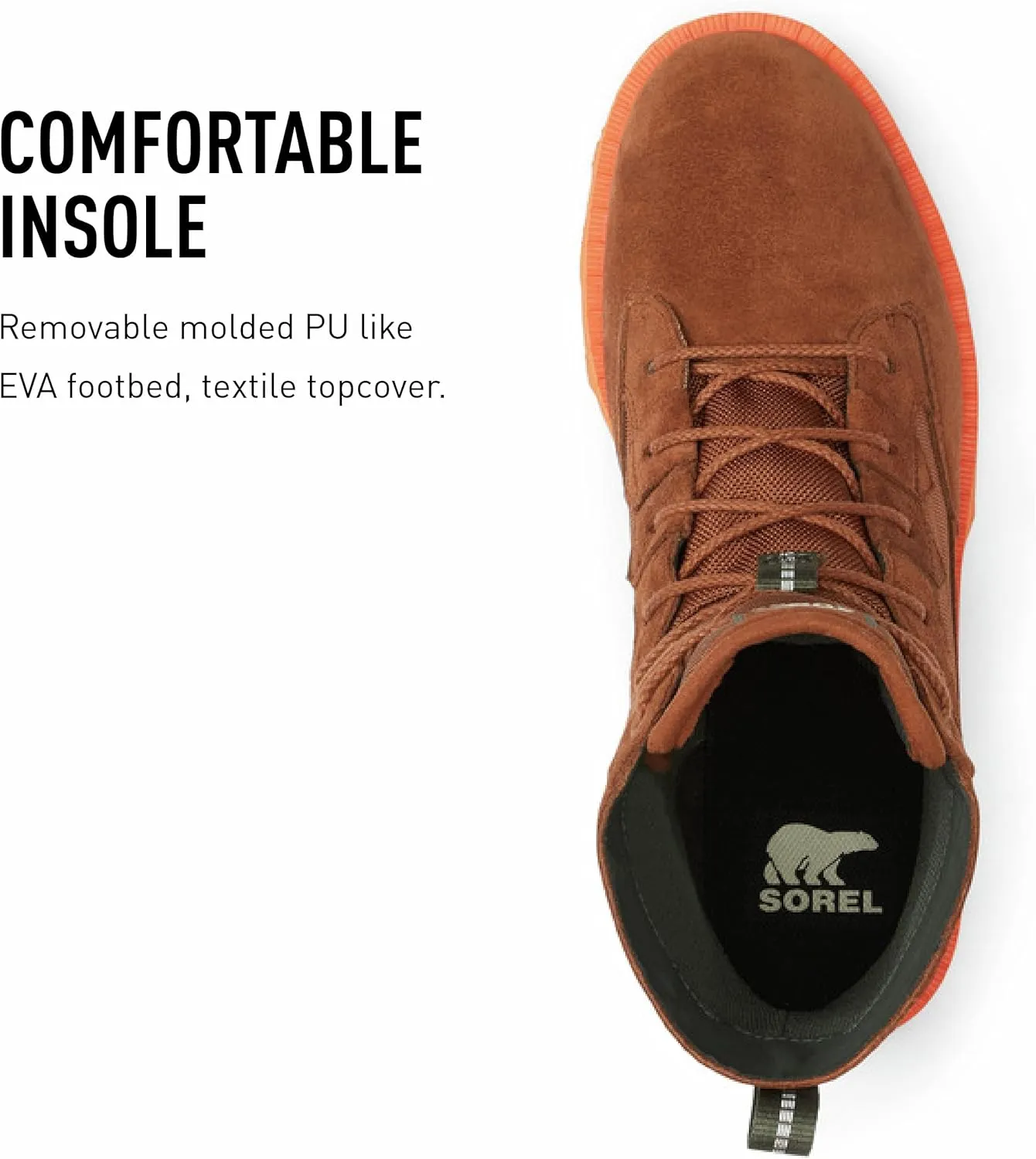 Sorel Men's Caribou OTM WP Boot — Waterproof Leather Rain Boots