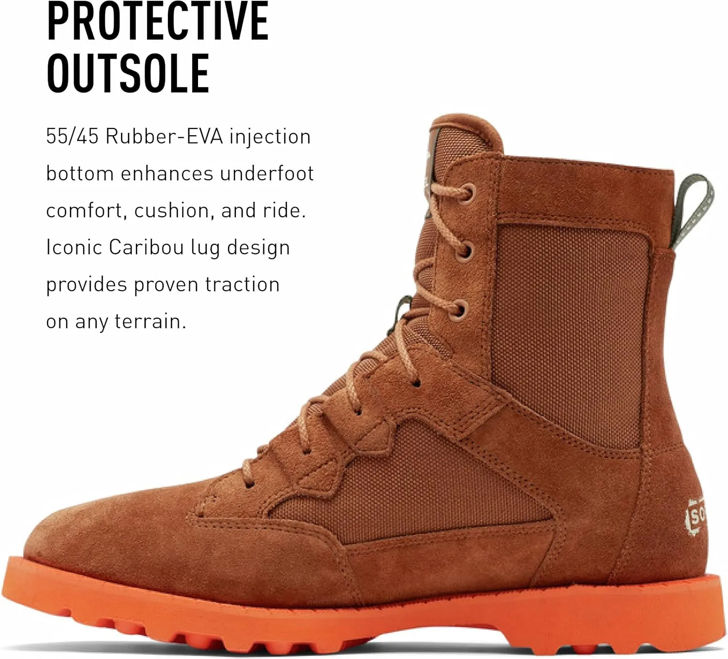 Sorel Men's Caribou OTM WP Boot — Waterproof Leather Rain Boots