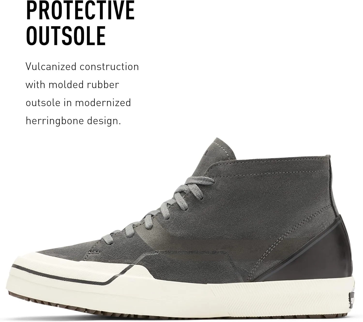 Sorel Men's Grit Sneaker Chukka WP — Waterproof Suede Sneakers