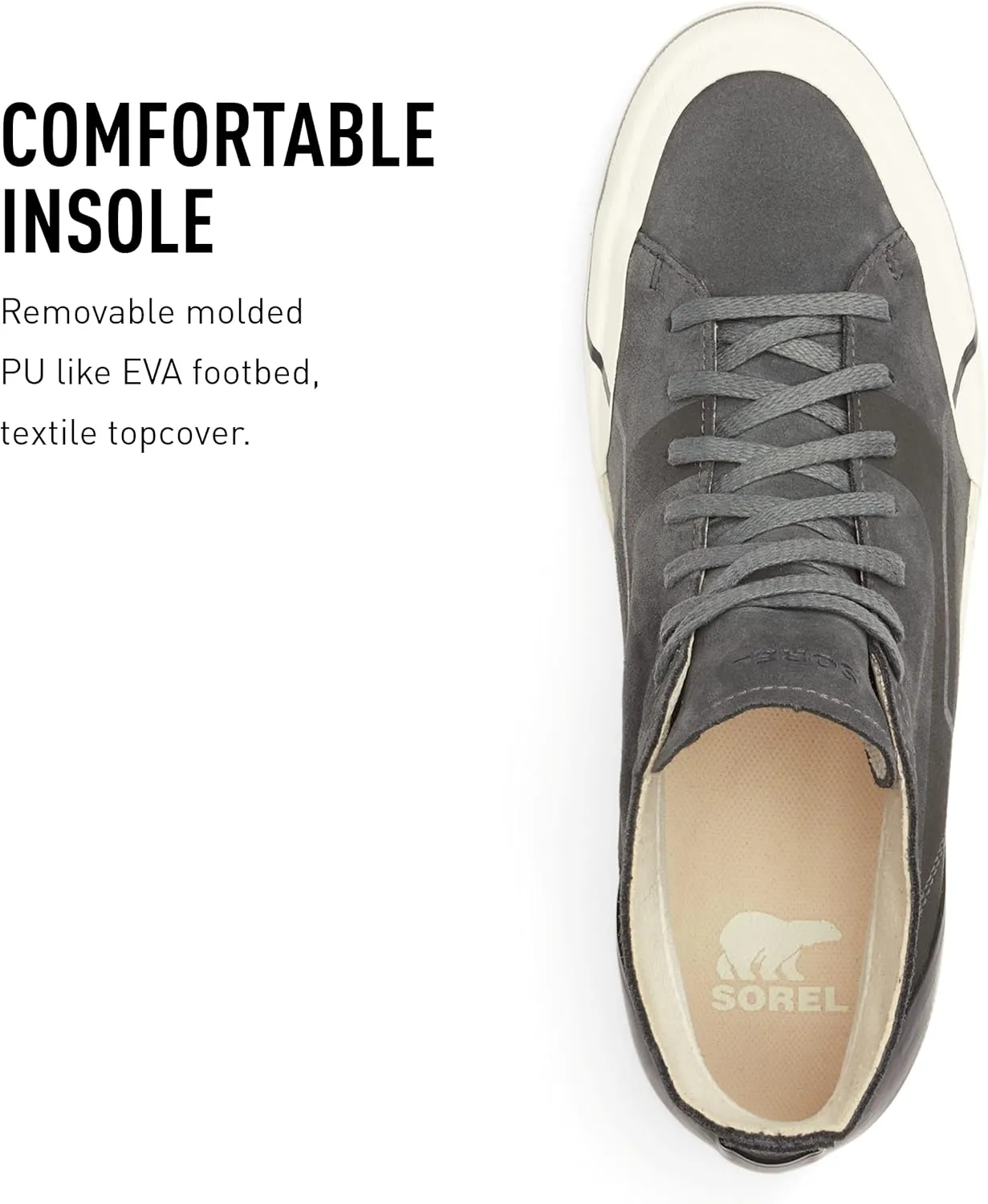 Sorel Men's Grit Sneaker Chukka WP — Waterproof Suede Sneakers