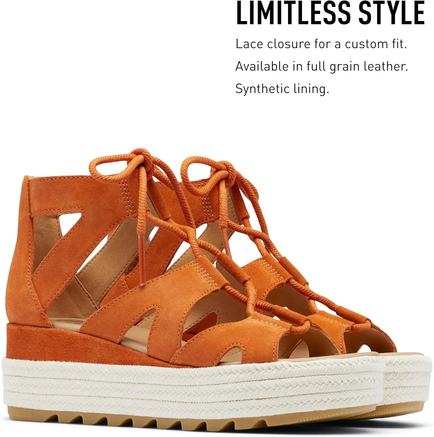 Sorel Women's Cameron Flatform Lace Sandals