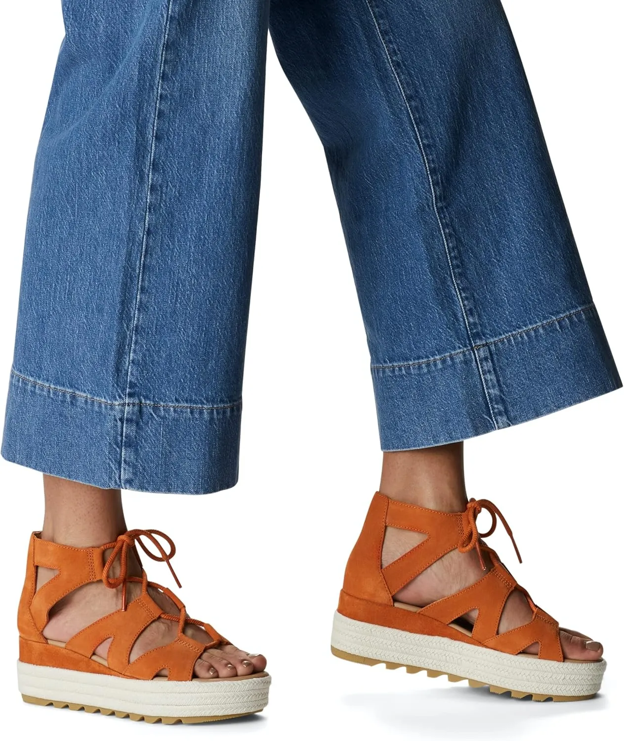 Sorel Women's Cameron Flatform Lace Sandals