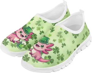 St. Patrick's Day Kids Slip On Sneakers Cute Slip On Shoes for Girls and Boys