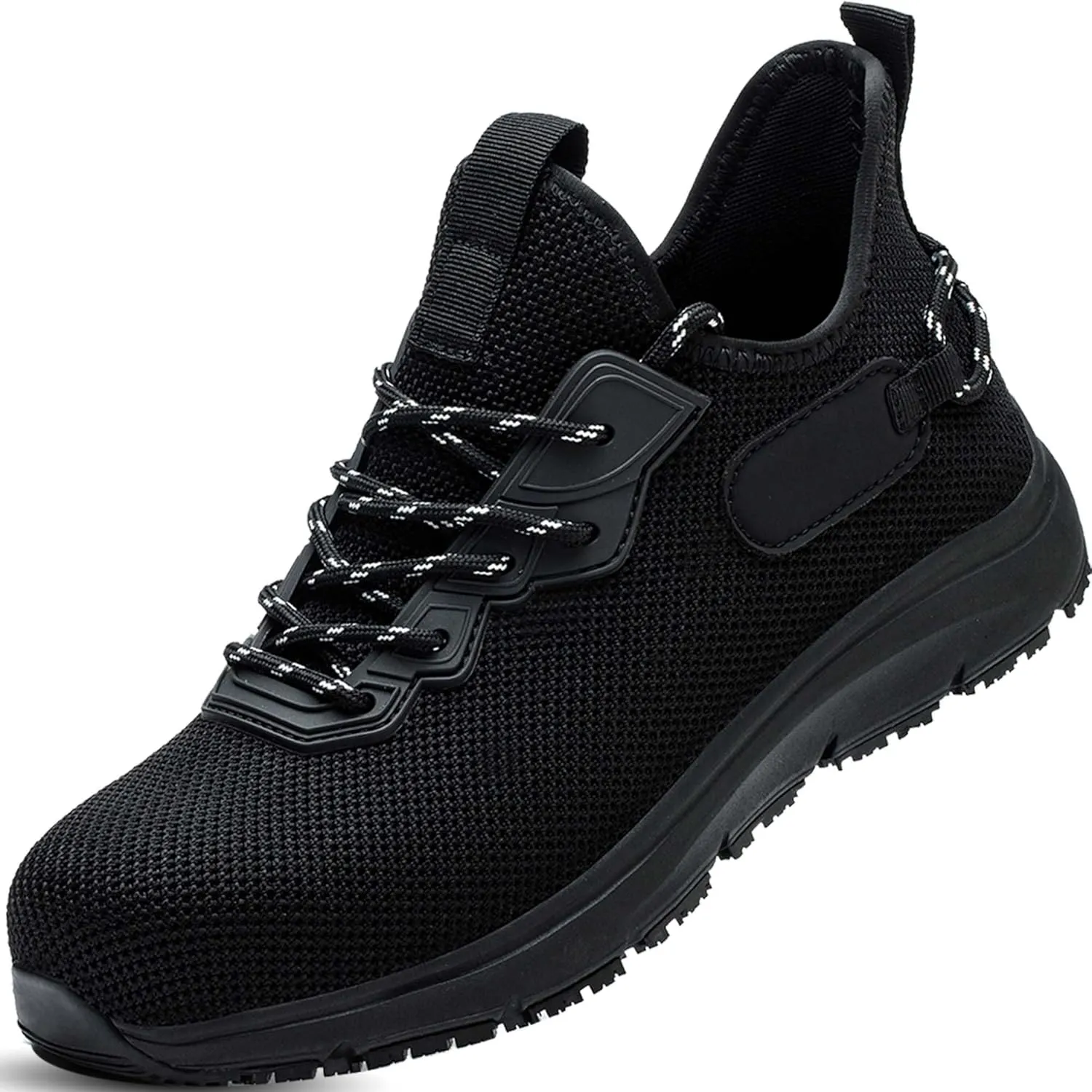 Steel Toe Non Slip Work Shoes for Men Women丨Waterproof Lightweight Safety Sneakers