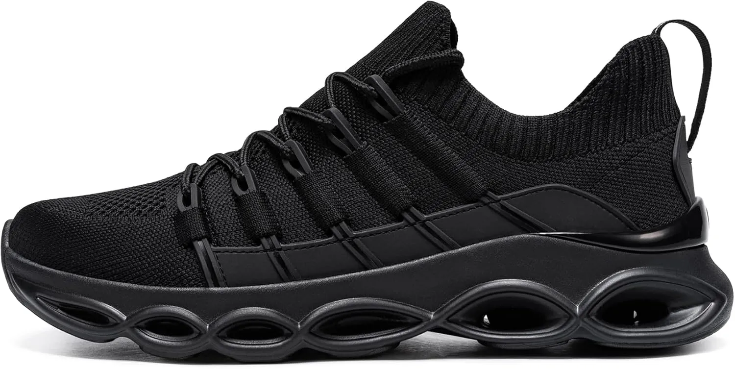 Steel Toe Shoes for Men Slip On Comfortable Safety Shoes Work Lightweight Steel Toe Safety Sneakers Breathable Work Footwear