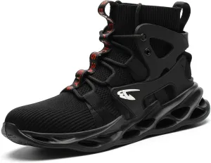 Steel Toe Work Boots for Men Women Lightweight Industrial & Construction Indestructible Safety Comfortable Shoes