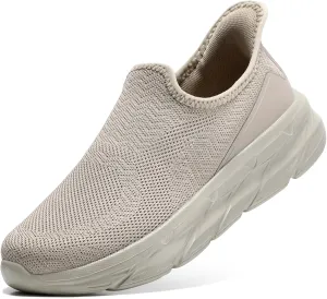 STQ Slip on Walking Shoes Womens Comfortable Tennis Breathable Athletic Gym Workout Slip on Sneakers for Plantar Fasciitis