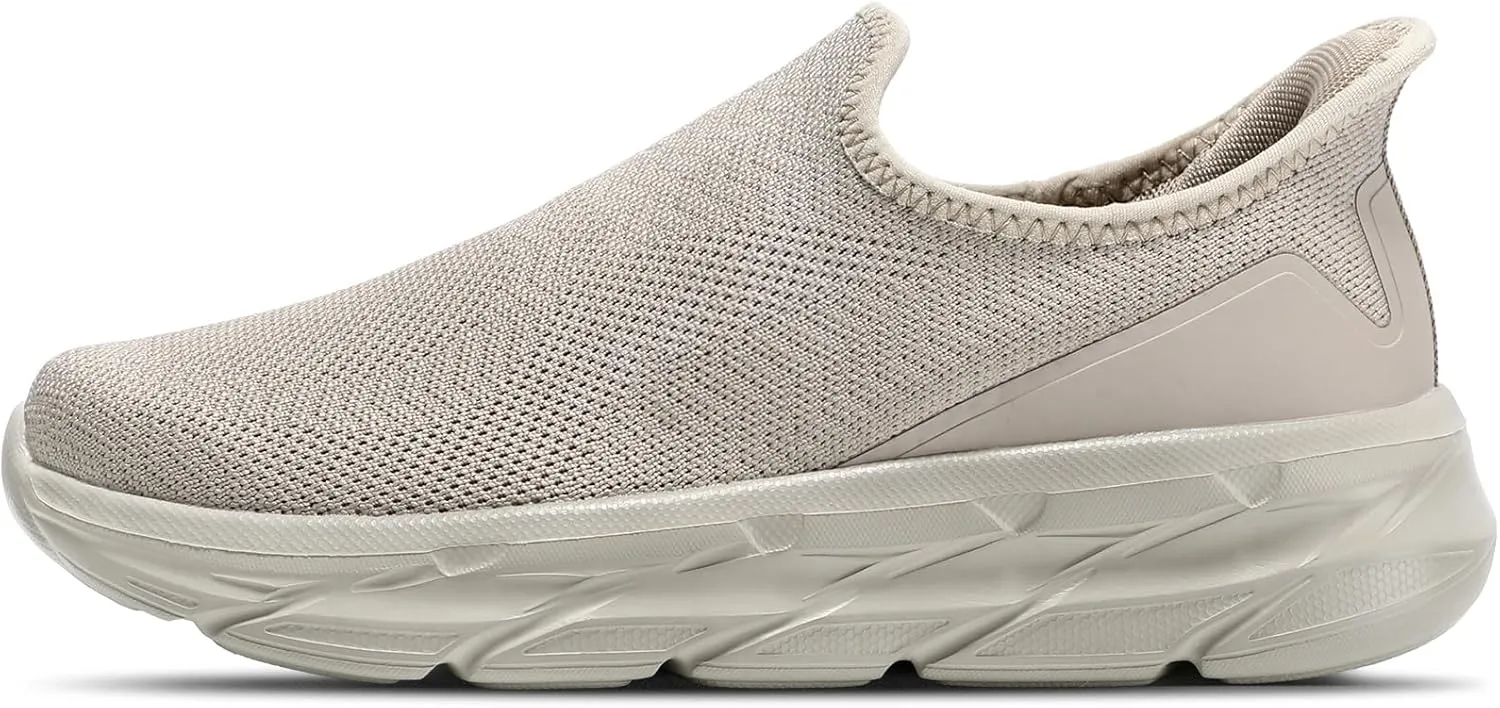 STQ Slip on Walking Shoes Womens Comfortable Tennis Breathable Athletic Gym Workout Slip on Sneakers for Plantar Fasciitis