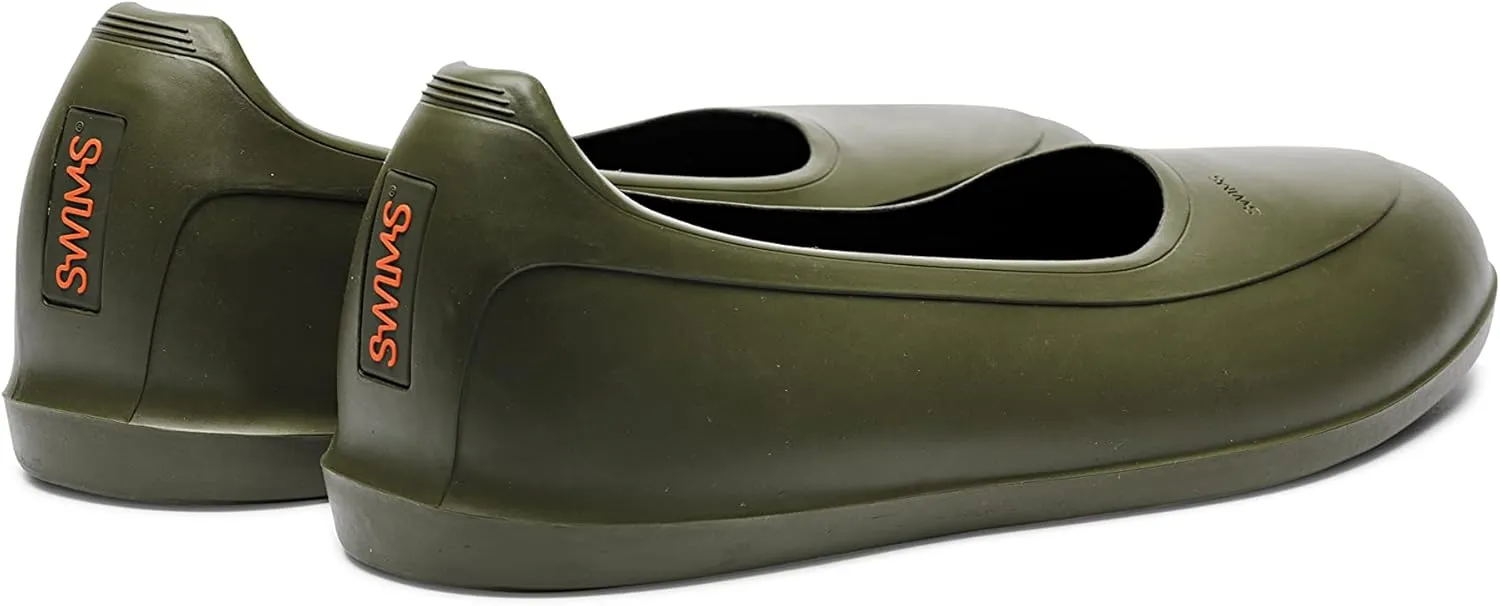 SWIMS Men's Waterproof Shoe Covers Classic Overshoes Rain Rubber Galosh