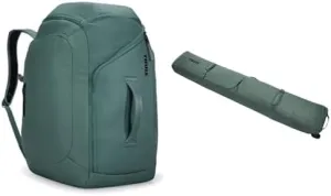 Thule RoundTrip Ski Travel Bundle - 60L Boot Backpack and 192cm Ski Roller