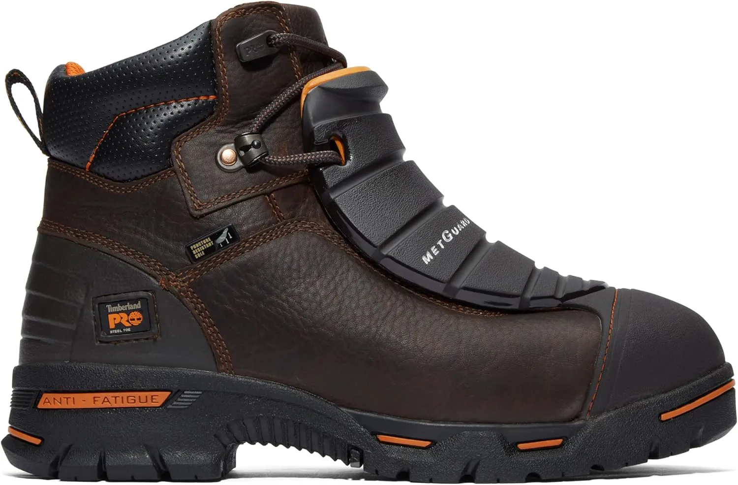 Timberland PRO Men's Endurance 6 Inch Steel Safety Toe Puncture Resistant External Metguard Industrial Work Boot