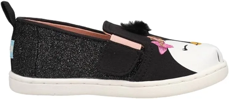 TOMS Toddler Girls Alpargata Slip On Sneakers Shoes