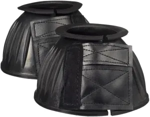 Tough 1 Heavy Duty Ribbed Bell Boots Black