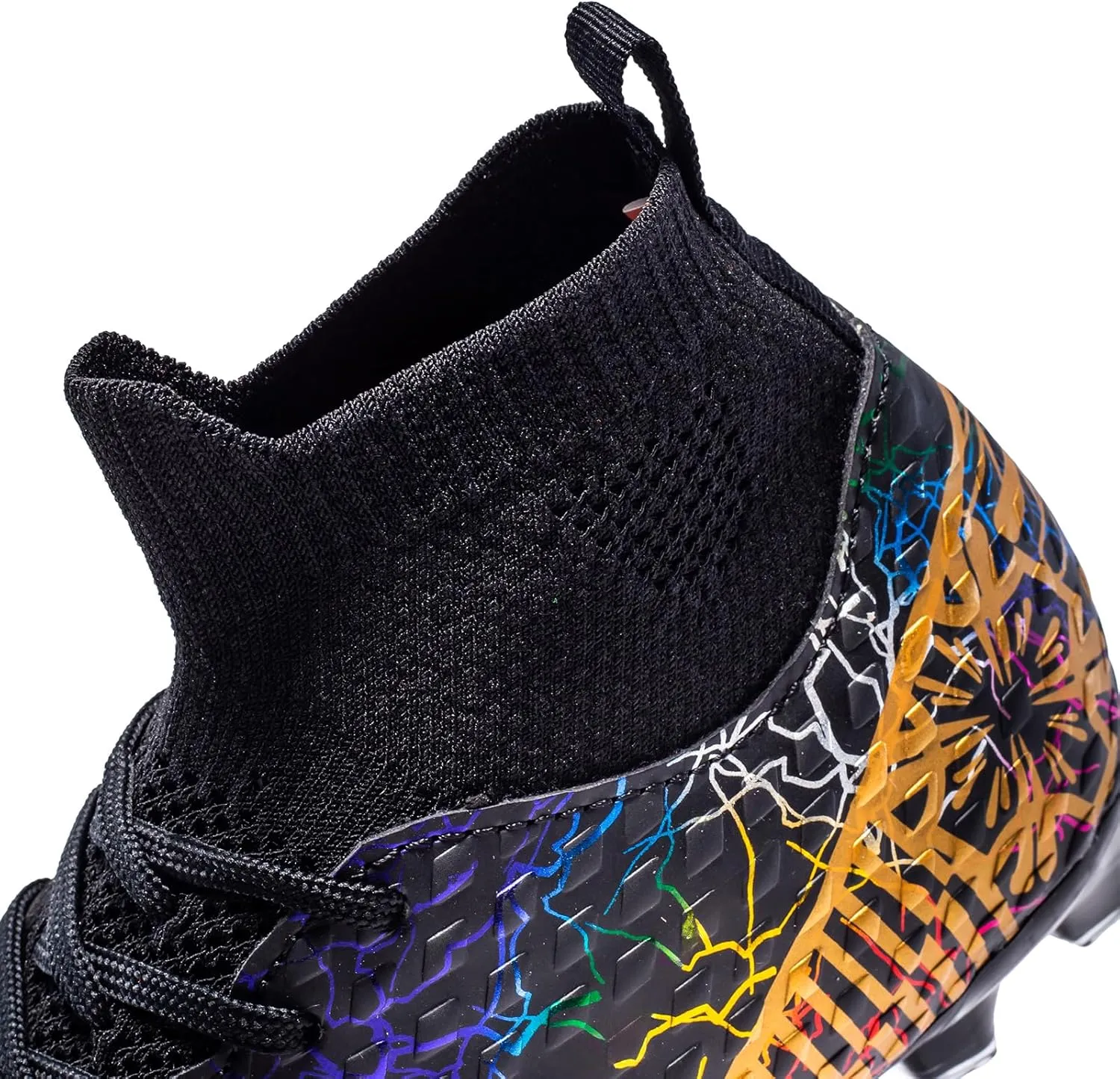 Unisex Adult Soccer Cleats Lightweight High-top Youth Training Football Cleats