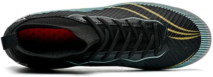 Unisex-Adult Soccer Cleats: Mens High-Top Soccer Shoes Lightweight Training Football Boots for Youth