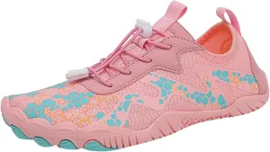 Unisex Mens Womens Athletic Hiking Water Shoes Non Slip Quick-Dry Barefoot,Aqua Shoes Swim Beach Diving Wading Walking Shoe,Couple Summer Comfy Breatheable Hiking Shoe Indoor Fitness Footwear