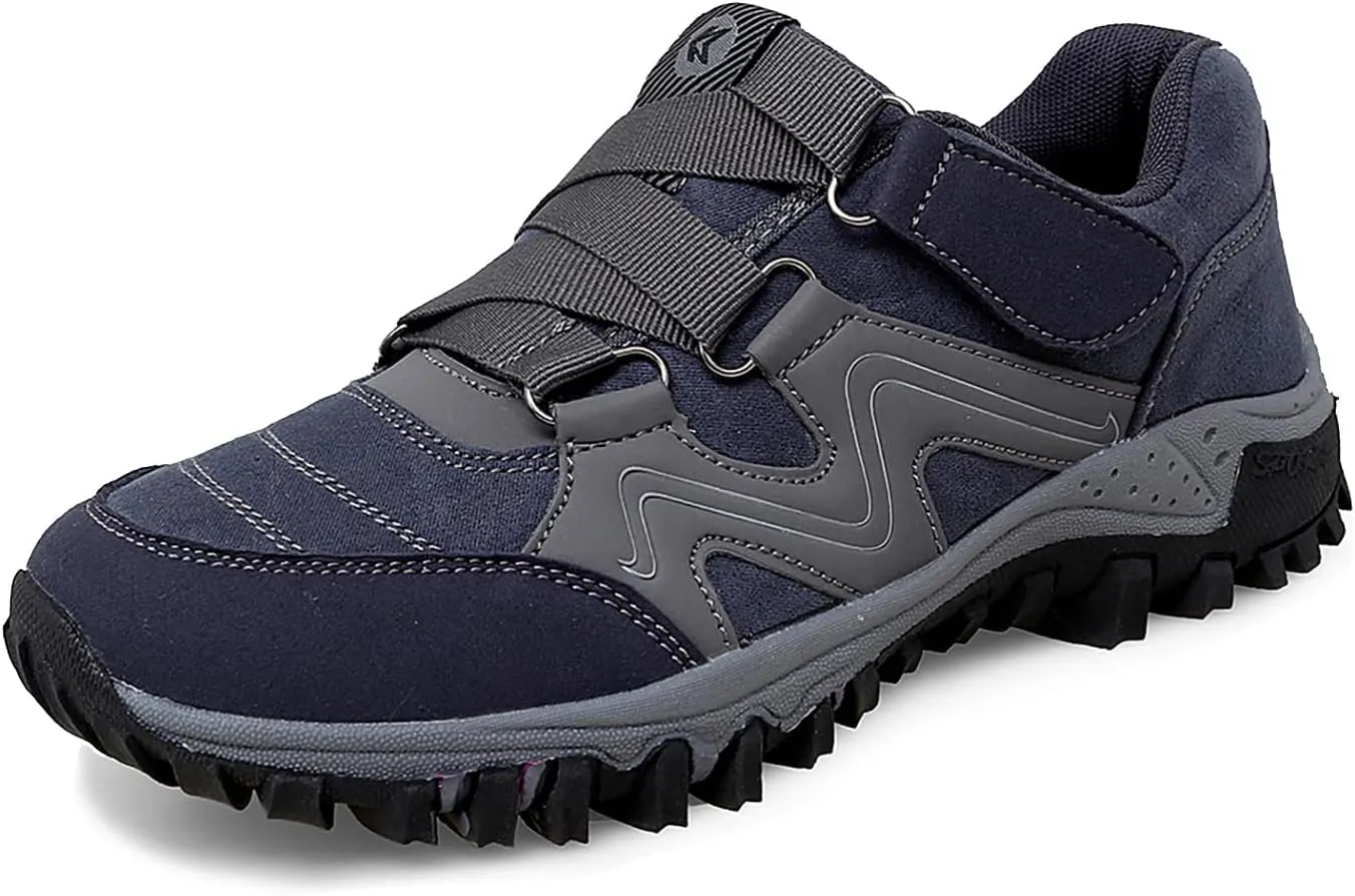 VARSKARC Men's Winter Thermal Villi Comfortable Platform high top Shoes