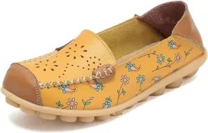 VenusCelia Women's Comfort Walking Boat Shoe