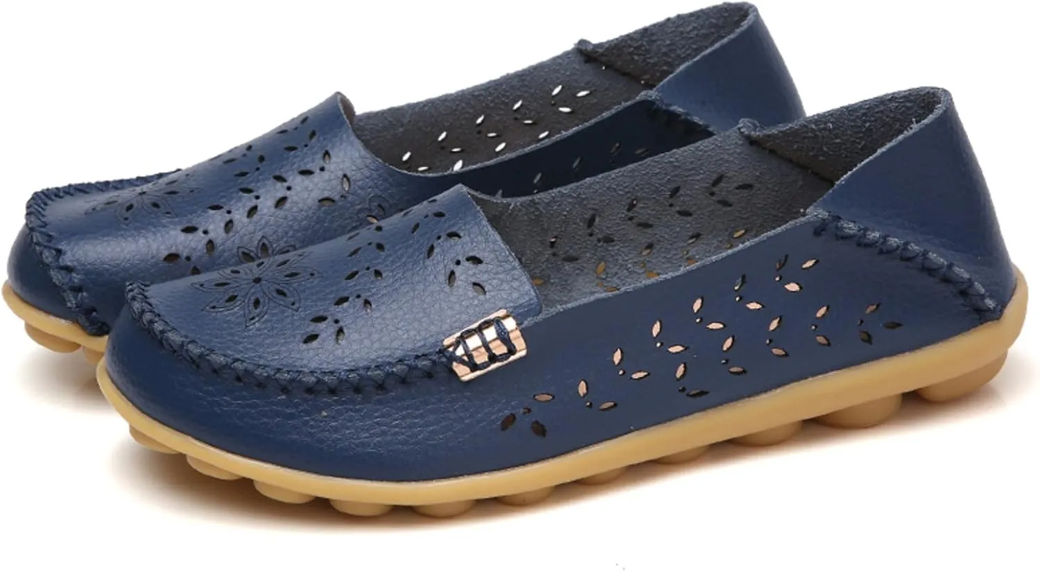 VenusCelia Women's Comfort Walking Boat Shoe